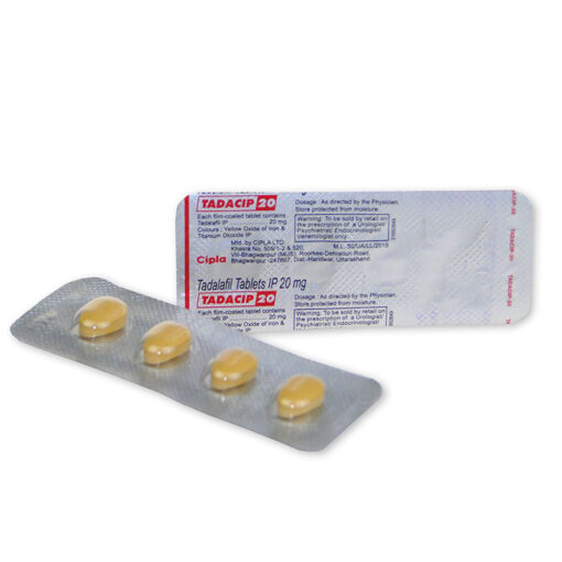 犀利士Tadacip 20mg/4粒 印度學名藥版